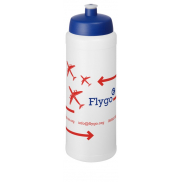 Bidon Baseline® Plus o pojemności 750 ml z wieczkiem sportowym, biały, niebieski