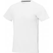 Męski t-shirt Nanaimo z krótkim rękawem 160 g/m², xs, biały