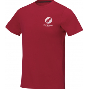 Męski t-shirt Nanaimo z krótkim rękawem 160 g/m², xs, czerwony