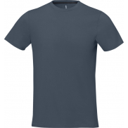Męski t-shirt Nanaimo z krótkim rękawem 160 g/m², xxl, niebieski