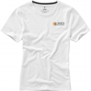 Damski t-shirt Nanaimo z krótkim rękawem, m, biały