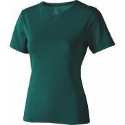 Damski t-shirt Nanaimo z krótkim rękawem, xxl, zielony