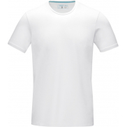 Męski organiczny t-shirt Balfour, l, biały