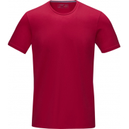 Męski organiczny t-shirt Balfour, m, czerwony