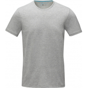 Męski organiczny t-shirt Balfour, l, szary