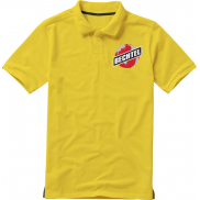 Męskie polo Calgary z krótkim rękawem 200 g/m², 3xl, żółty