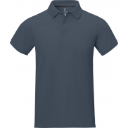 Męskie polo Calgary z krótkim rękawem 200 g/m², xxl, niebieski
