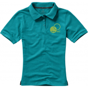 Damskie polo Calgary z krótkim rękawem 200 g/m², xl, niebieski