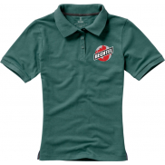 Damskie polo Calgary z krótkim rękawem 200 g/m², xs, zielony