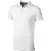 Męskie polo Markham z krótkim rękawem ze stretchu 200 g/m², s, biały