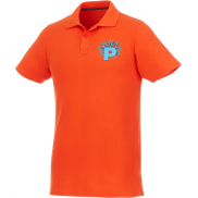 Helios - koszulka męska polo z krótkim rękawem 180 g/m², xs, pomarańczowy