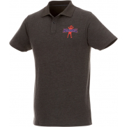Helios - koszulka męska polo z krótkim rękawem 180 g/m², m, szary