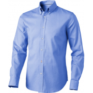 Męska koszula Vaillant z tkaniny Oxford z długim rękawem 142 g/m², 3xl, niebieski