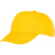 Czapka 5-panelowa dla dzieci Feniks 175 g/m², żółty