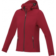 Damska kurtka softshell Langley, l, czerwony