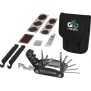 Rowerowy zestaw naprawczy Wheelie, czarny