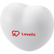 Antystres serduszko, biały