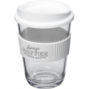 Kubek Americano® Cortado o pojemności 300 ml z uchwytem, biały