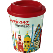 Kubek termiczny espresso z serii Brite-Americano® o pojemności 250 ml, czerwony
