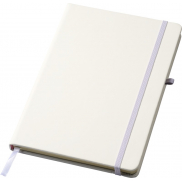 Polar A5 notebook with lined pages, biały