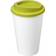 Kubek Americano Eco z recyklingu o pojemności 350 ml, biały, zielony
