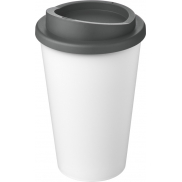 Kubek Americano Eco z recyklingu o pojemności 350 ml, biały, szary