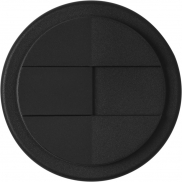 Kubek Brite-Americano® 350 ml z wieczkiem zapobiegającym rozchlapaniu, biały, czarny