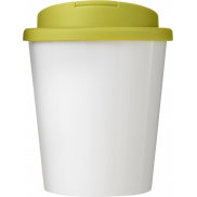 Brite-Americano® Espresso 250 ml tumbler with spill-proof lid, biały, zielony
