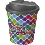 Brite-Americano® Espresso 250 ml tumbler with spill-proof lid, biały, szary