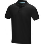 Męska organiczna koszulka polo Graphite, xxl, czarny