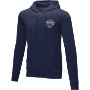 Charon męska zapinana na zamek bluza z kapturem 240 g/m², xl, niebieski