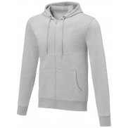 Charon męska zapinana na zamek bluza z kapturem 240 g/m², xs, szary
