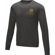 Charon męska bluza z okrągłym dekoltem 240 g/m², xs, szary