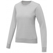 Zenon damska bluza z okrągłym dekoltem , xxl, szary