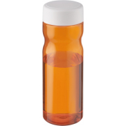Butelka H2O Active® Eco Base 650 ml screw cap, pomarańczowy, biały