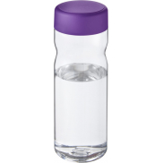 Butelka H2O Active® Eco Base 650 ml screw cap, biały, fioletowy