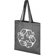Torba na zakupy z recyklingu o gramaturze 210 g/m² Pheebs, czarny