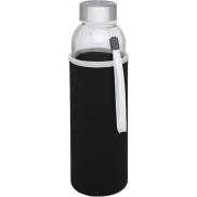 Bidon szklany Bodhi o pojemności 500 ml, czarny