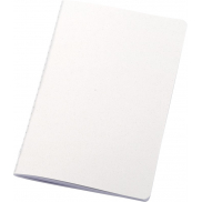 Notatnik Fabia z okładką z gniecionego papieru, biały