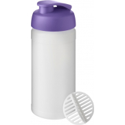 Shaker Baseline Plus o pojemności 500 ml, fioletowy, biały