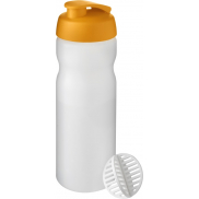 Shaker Baseline Plus o pojemności 650 ml, pomarańczowy, biały