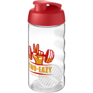 Shaker H2O Active Bop o pojemności 500ml, czerwony, biały