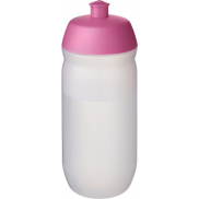 Bidon HydroFlex™ Clear o pojemności 500 ml, różowy, biały