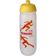 Bidon HydroFlex™ Clear o pojemności 750 ml, żółty, biały