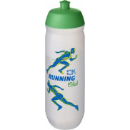 Bidon HydroFlex™ Clear o pojemności 750 ml, zielony, biały