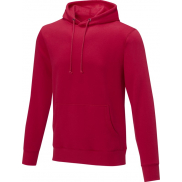 Charon bluza z kapturem unisex 240 g/m², xs, czerwony