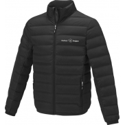 Macin męska ocieplana kurtka puchowa, 3xl, czarny