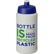 Baseline 500 ml butelka sportowa z recyklingu, piasek pustyni, niebieski