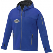 Match męska miękka kurtka, xxl, niebieski
