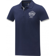 Męska koszulka polo duotone Morgan z krótkim rękawem 200 g/m², 3xl, niebieski